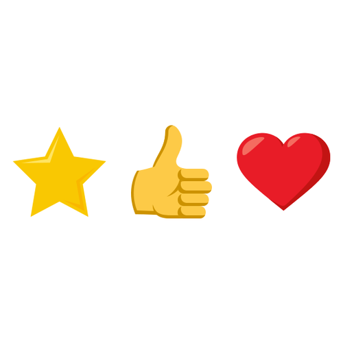 ⭐👍❤ Emoji Domain EmojiOne rendering